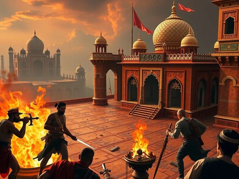 VALORANT game download screen on a laptop in an Indian gaming setup