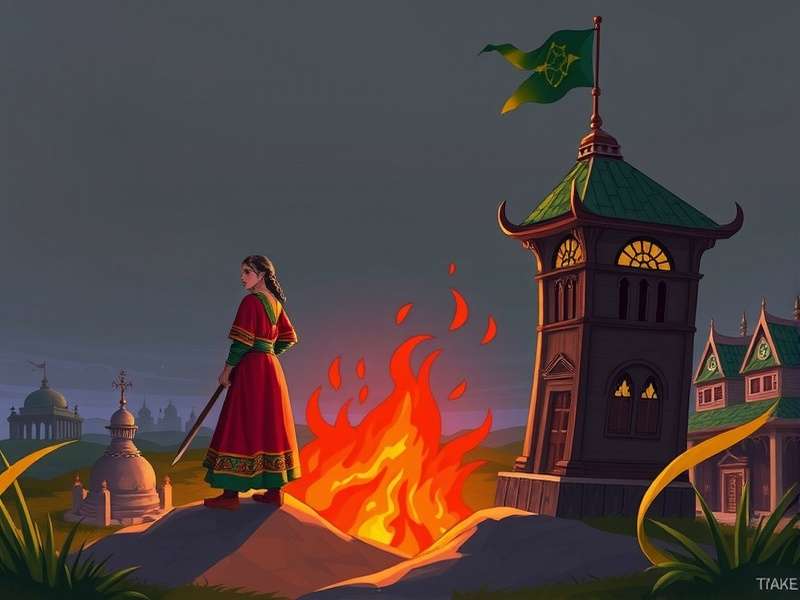 Close-up of computer motherboard and GPU components