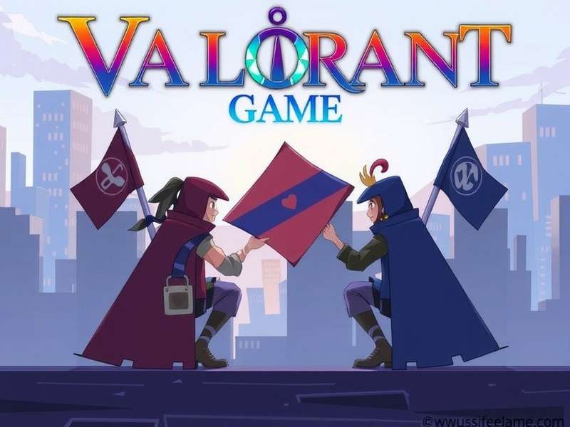 VALORANT gameplay screenshot showing agents in a tactical situation