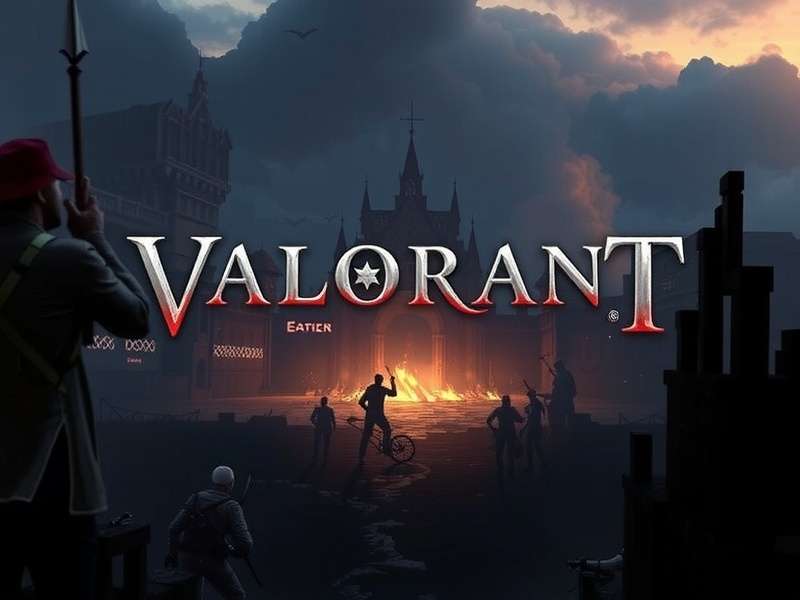 High-performance gaming PC setup for VALORANT with RGB lighting