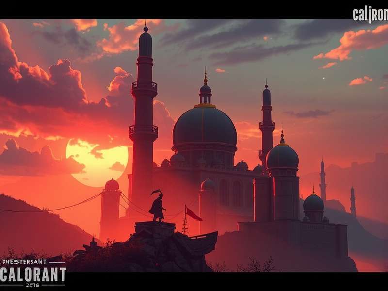 E-sports tournament arena with Indian VALORANT players competing