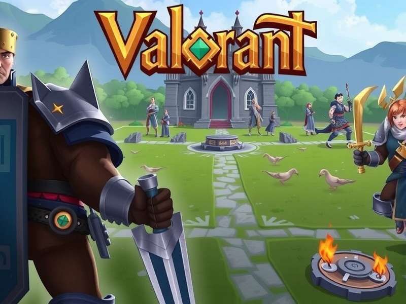 VALORANT Download Screen on Laptop