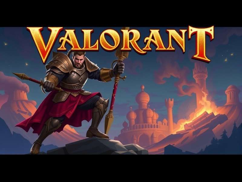 Valorant gameplay featuring agents Jett and Phoenix in action