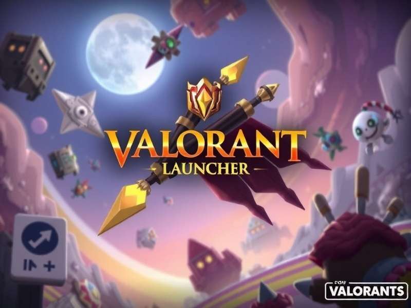 VALORANT Launcher interface on a gaming PC