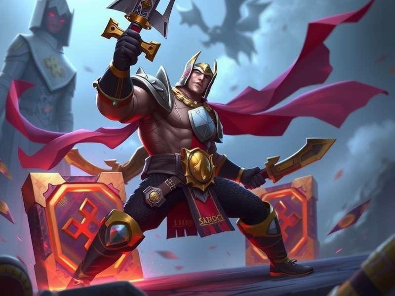 Riot Valorant game splash with agents and red attack-style branding