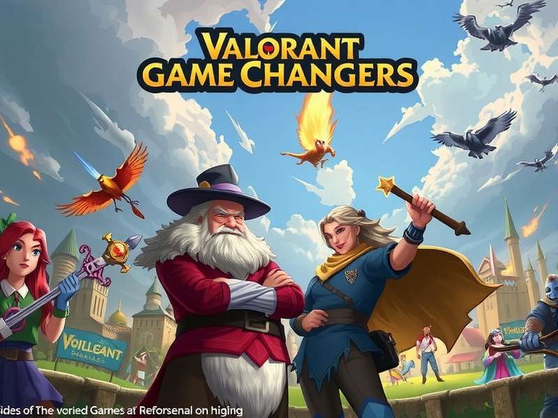 Valorant Game Changers G2g tournament stage with players competing